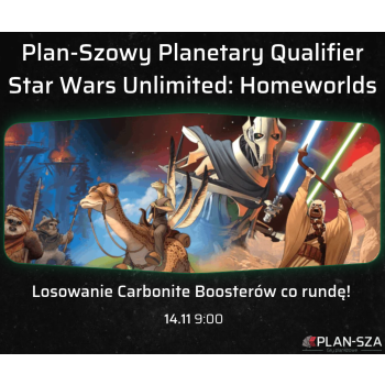 Star Wars Unlimited: Homeworlds - Planetary Qualifier 14.11 Bilet